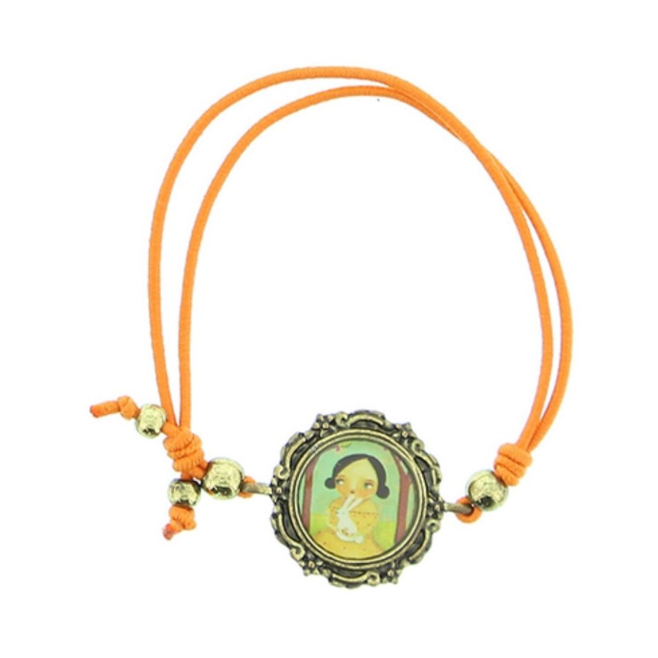 PULSERA GOMITA METAL ESMALTE