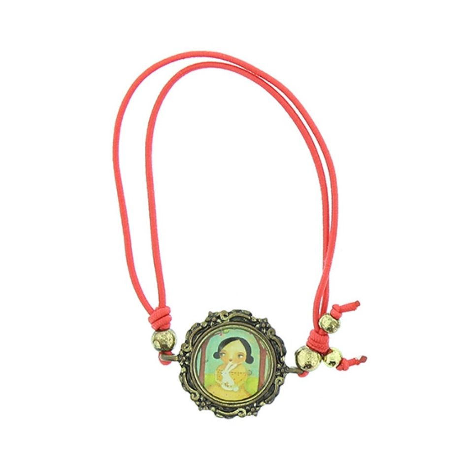 PULSERA GOMITA METAL ESMALTE