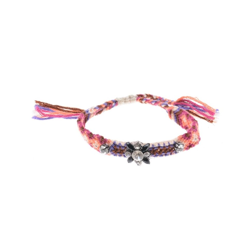 PULSERA  ÉTNICA CRISTALES