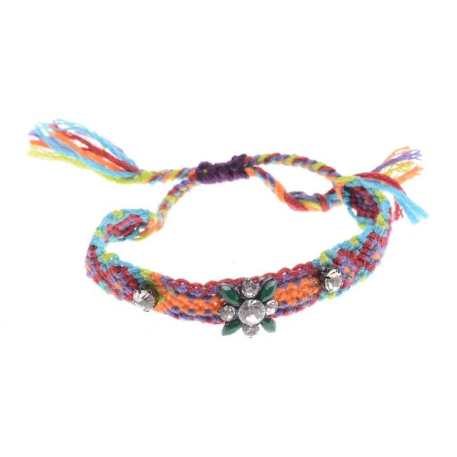 CRYSTAL ETHNIC BRACELET