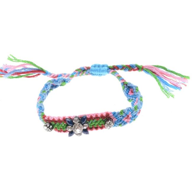 PULSERA  ÉTNICA CRISTALES