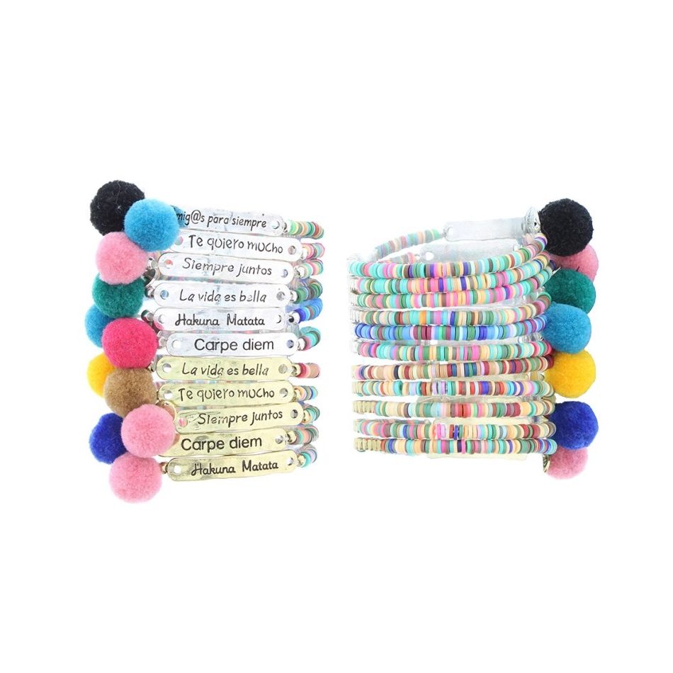 FIMO MESSAGE BRACELET