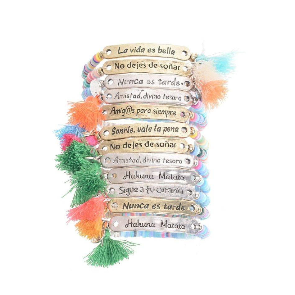 FIMO MESSAGE BRACELET