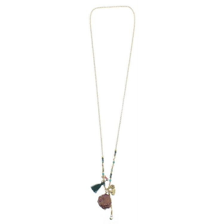 LONG PENDANT NECKLACE 2