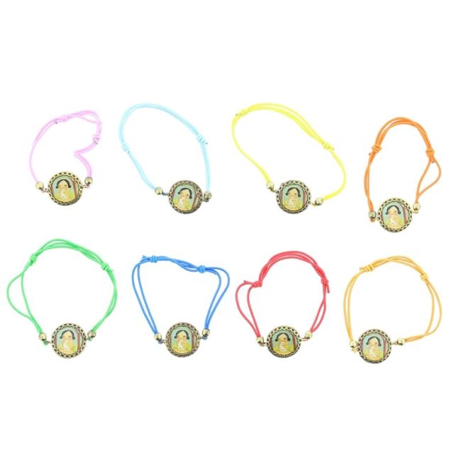 PULSERA GOMITA METAL ESMALTE