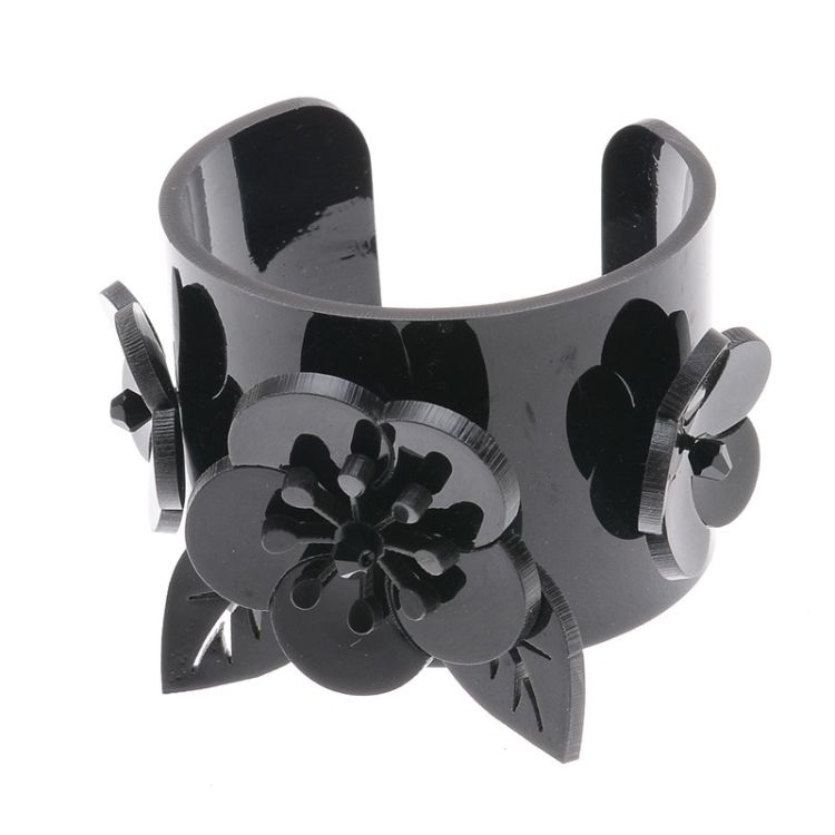 PULSERA RESINA FLORES