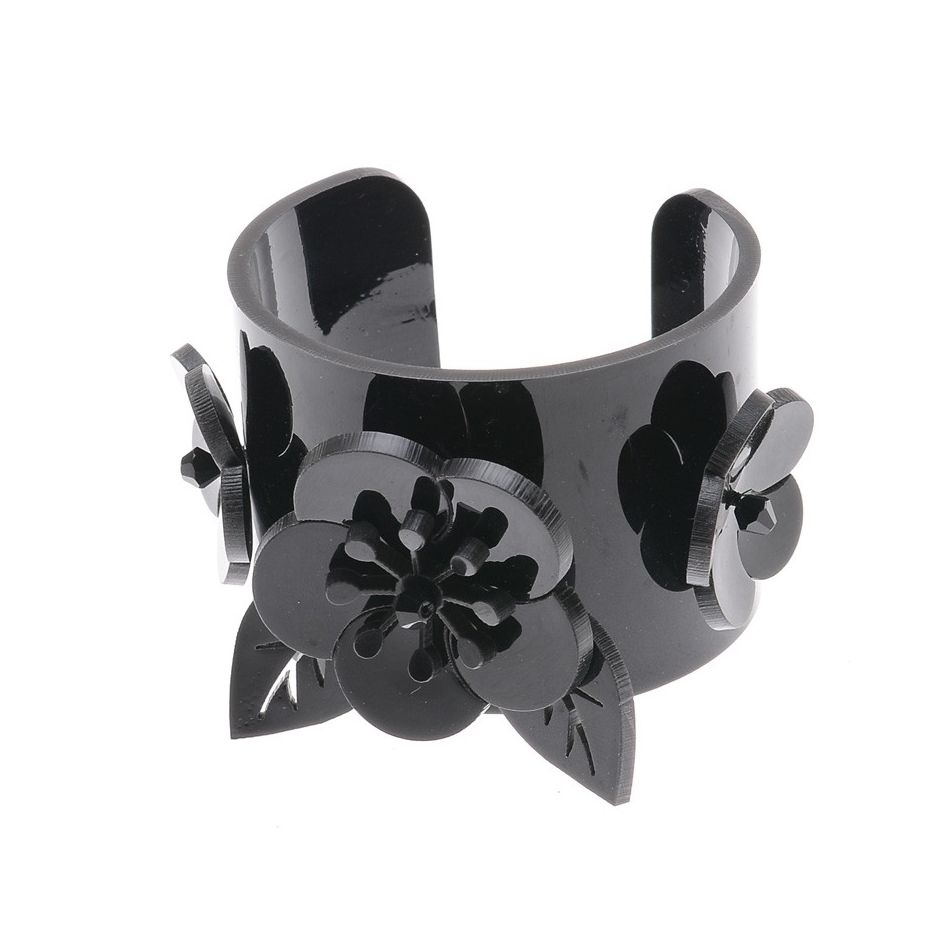 RESIN FLOWERS BRACELET