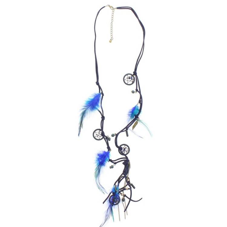LONG PENDANT NECKLACE DREAM CATCHER
