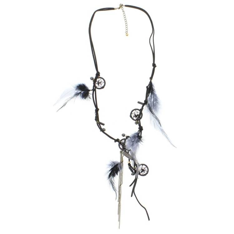 LONG PENDANT NECKLACE DREAM CATCHER 2