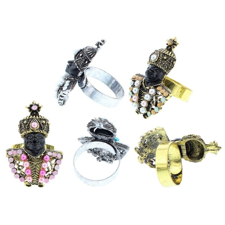 ANILLO CABECITA CRISTALES
