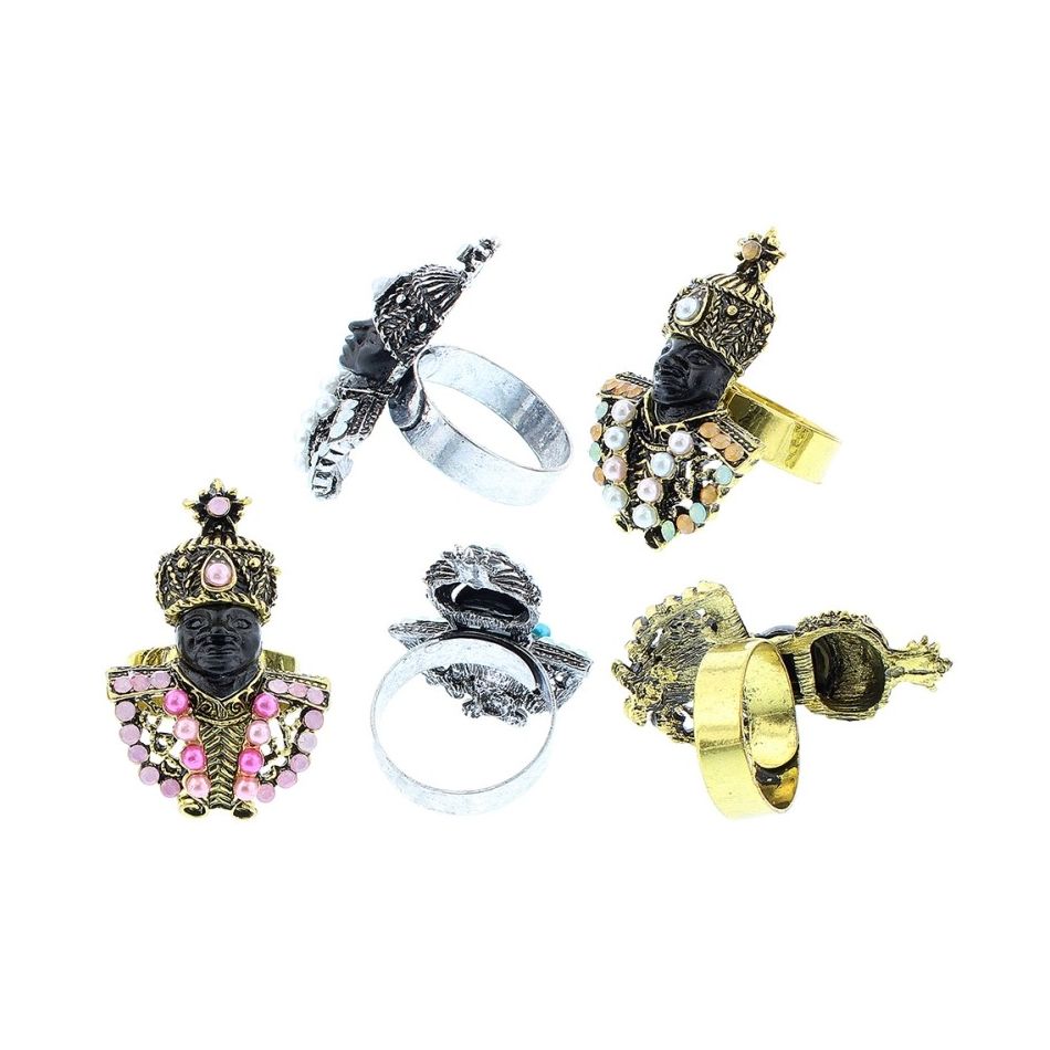 ANILLO CABECITA CRISTALES