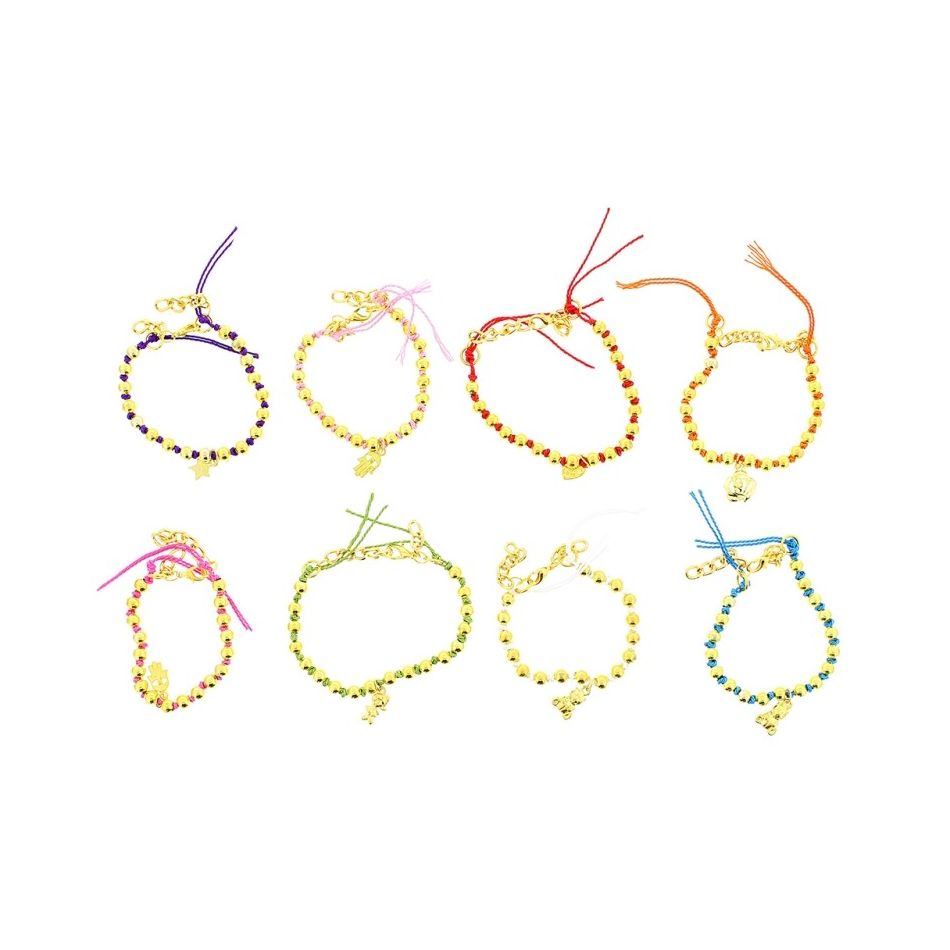 KNOTTED BEAD BRACELET