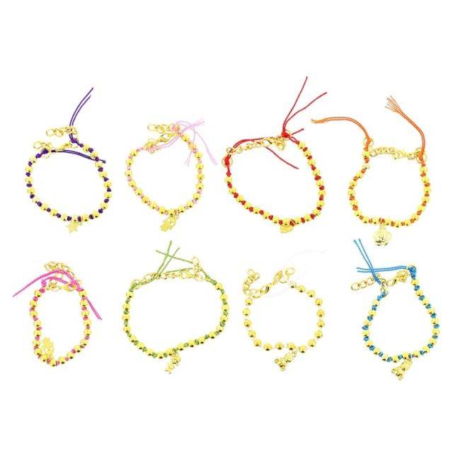 KNOTTED BEAD BRACELET