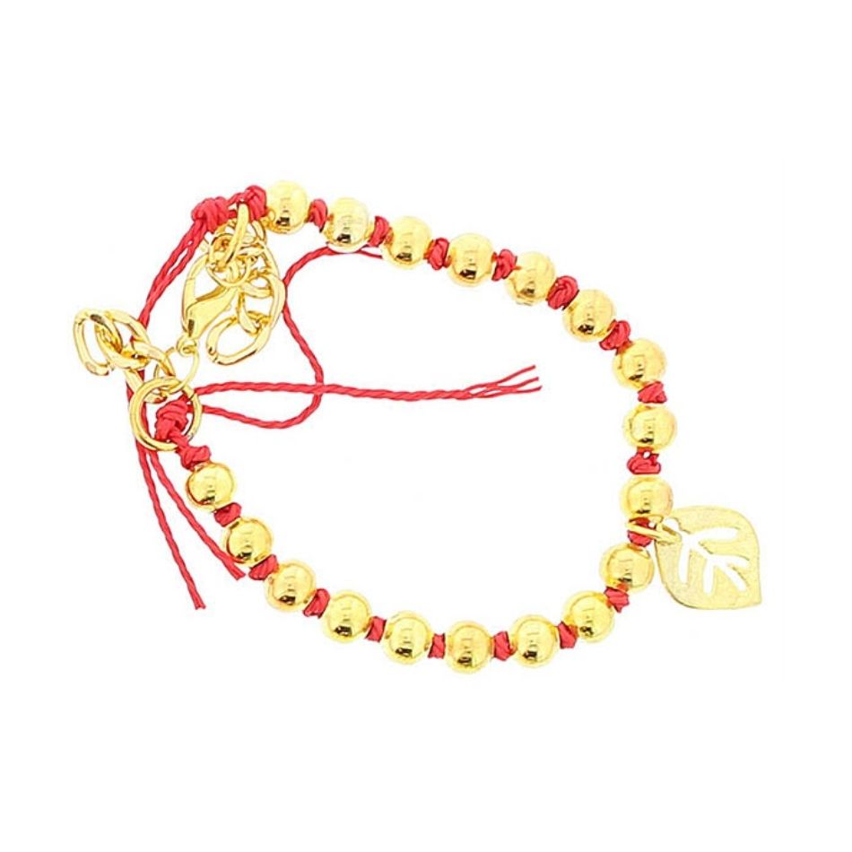 KNOTTED BEAD BRACELET