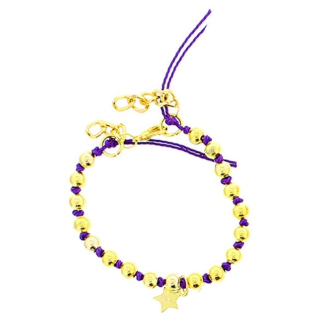 KNOTTED BEAD BRACELET