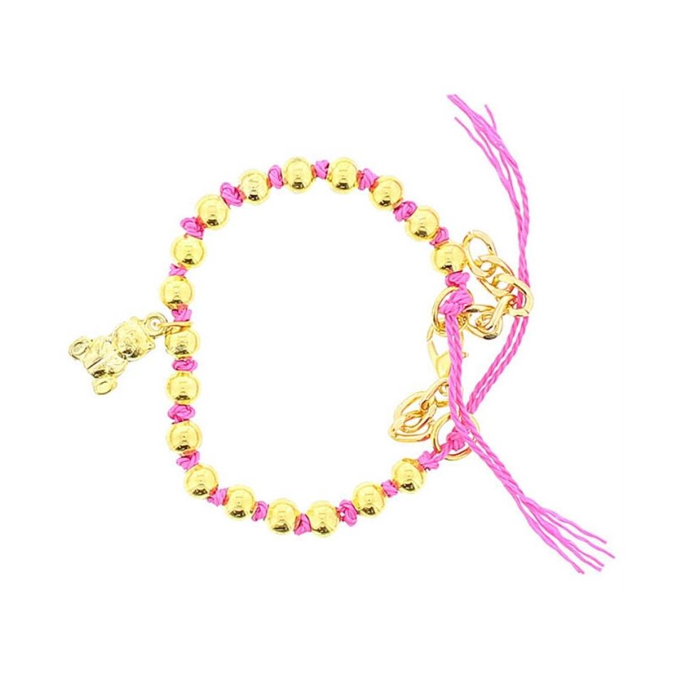 KNOTTED BEAD BRACELET