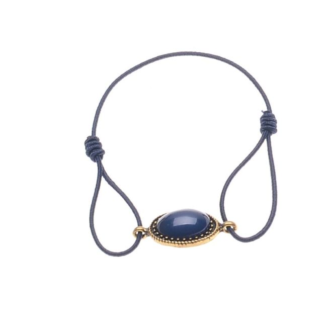 ELASTIC BRACELET METAL RESIN BEADS
