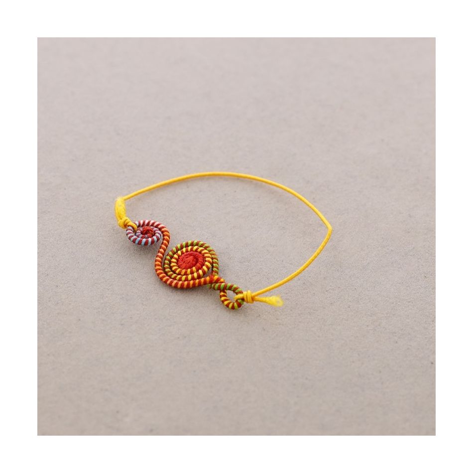 COLORED ELASTIC ETHNIC BRACELET