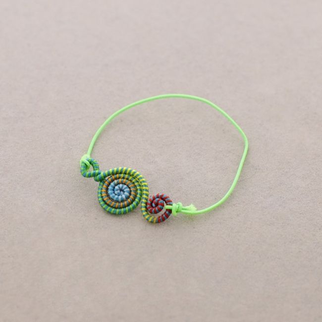 PULSERA  ÉTNICA COLORES GOMITA