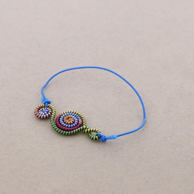 PULSERA  ÉTNICA COLORES GOMITA