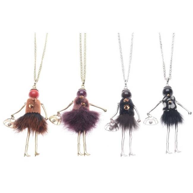 LONG NECKLACE DOLL HANGING
