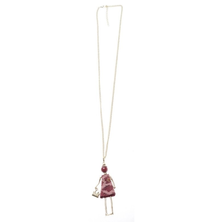 LONG PENDANT NECKLACE DOLL