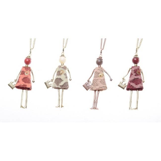 LONG PENDANT NECKLACE DOLL