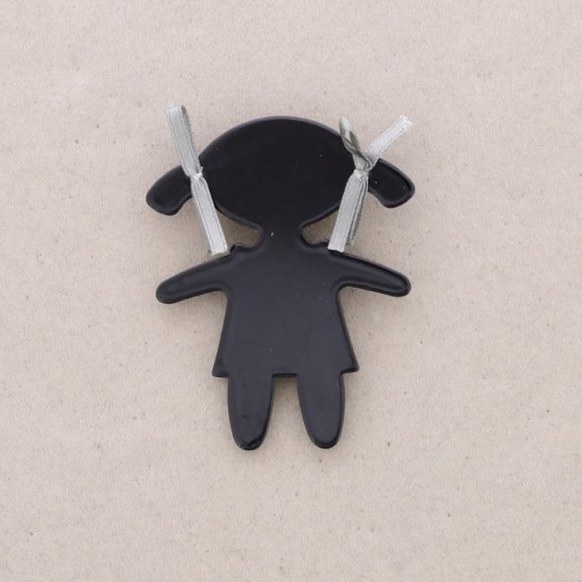 BROCHE MUÑECA RESINA