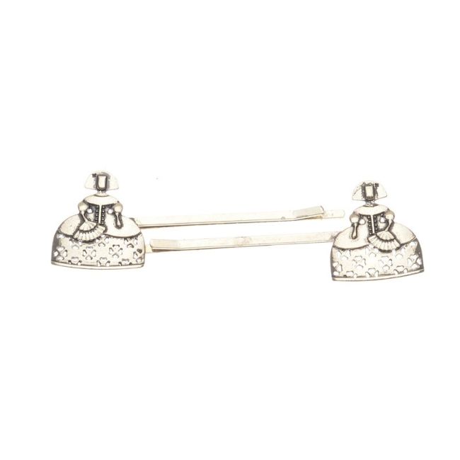 METAL ENAMEL HAIRPINS