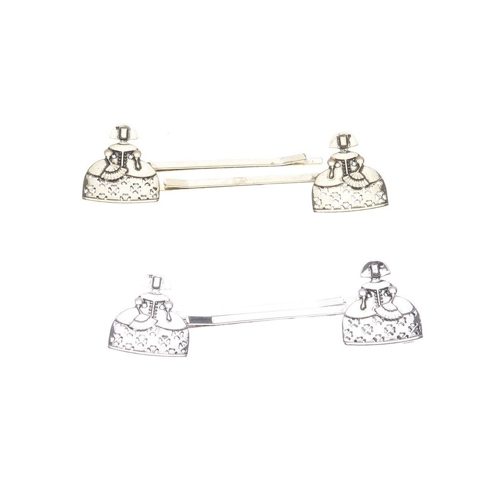 METAL ENAMEL HAIRPINS