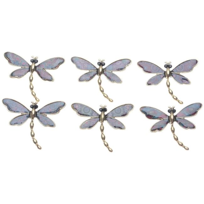 BROCHE METAL ESMALTE