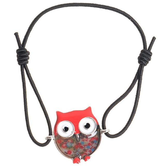 PULSERA GOMITA CUENTA METAL RESINA