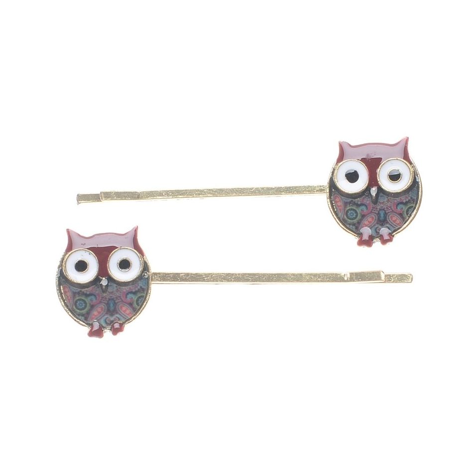METAL ENAMEL HAIRPINS