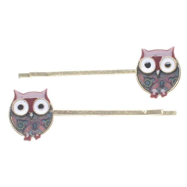 METAL ENAMEL HAIRPINS