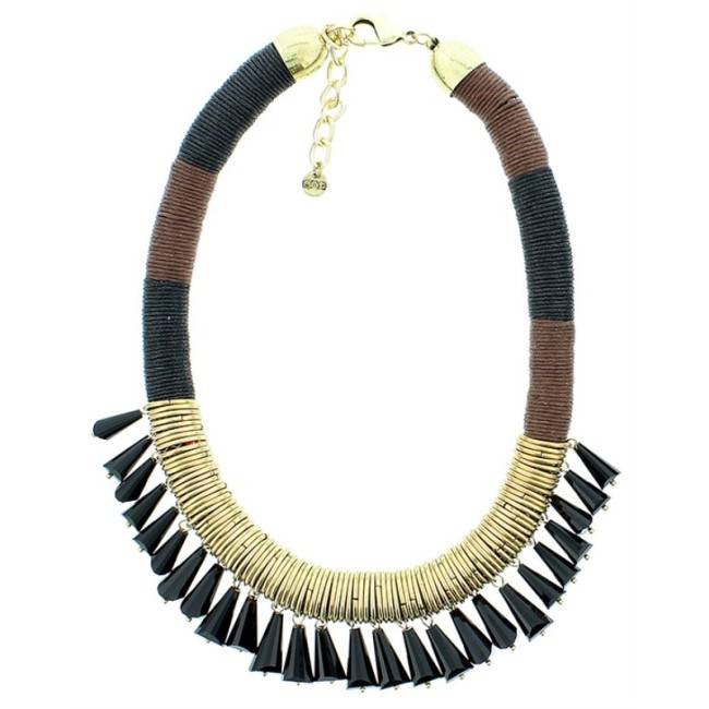 PENDANT SHORT NECKLACE CRYSTALS
