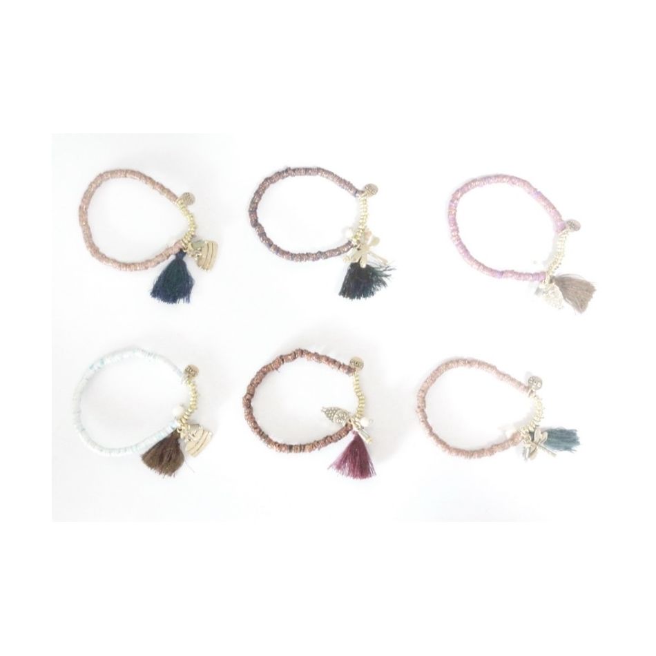 FIMO METAL BEADS BRACELET