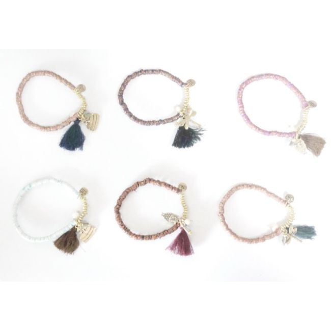 FIMO METAL BEADS BRACELET