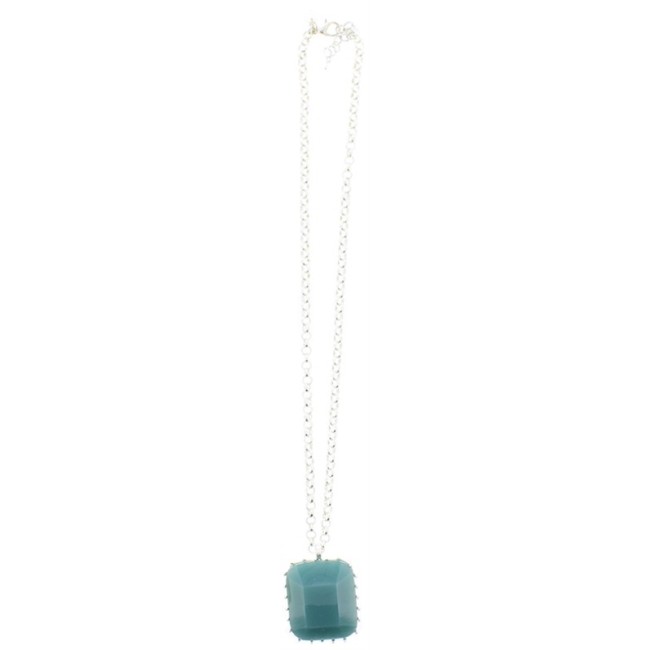 COLLAR LARGO COLG. METAL RESINA