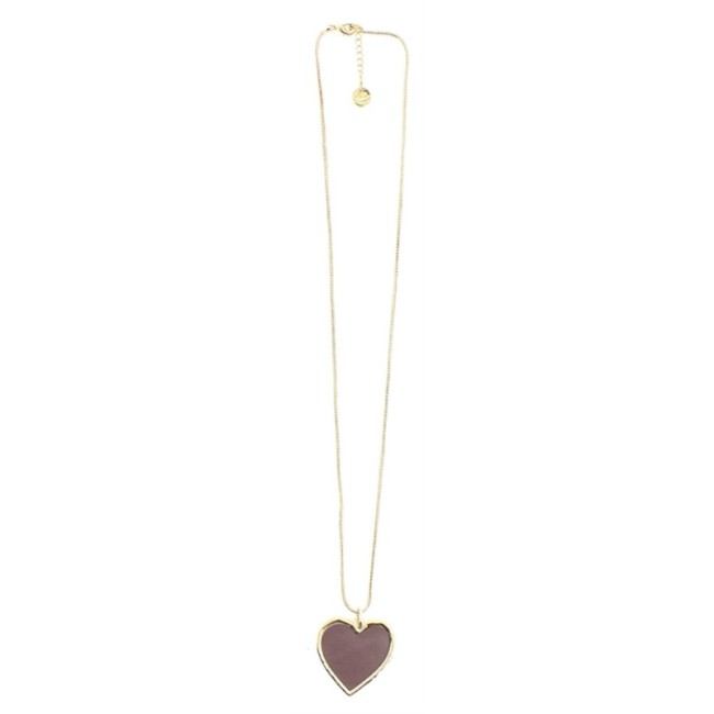 COLLAR LARGO COLG. METAL RESINA