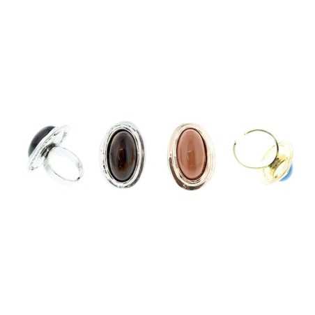 RESIN METAL RING Adjustable ring