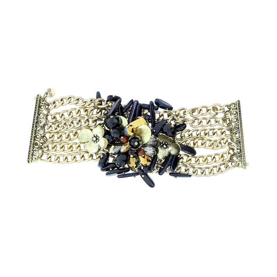 PULSERA CADENAS CUENTAS