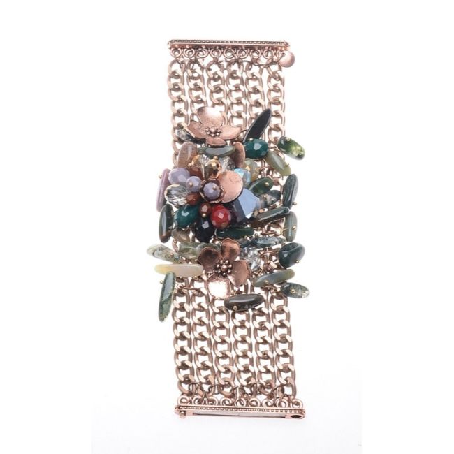 PULSERA CADENAS CUENTAS