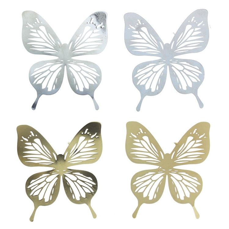 METAL BUTTERFLY BROOCH 2