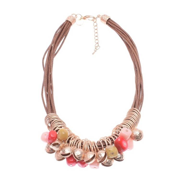 GARGANTILLA CORDONES CUENTAS