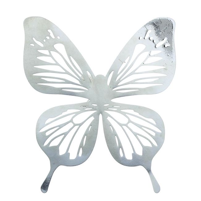 METAL BUTTERFLY BROOCH