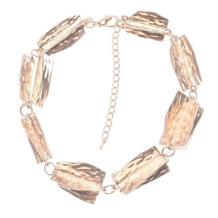METAL BEADS SHORT NECKLACE