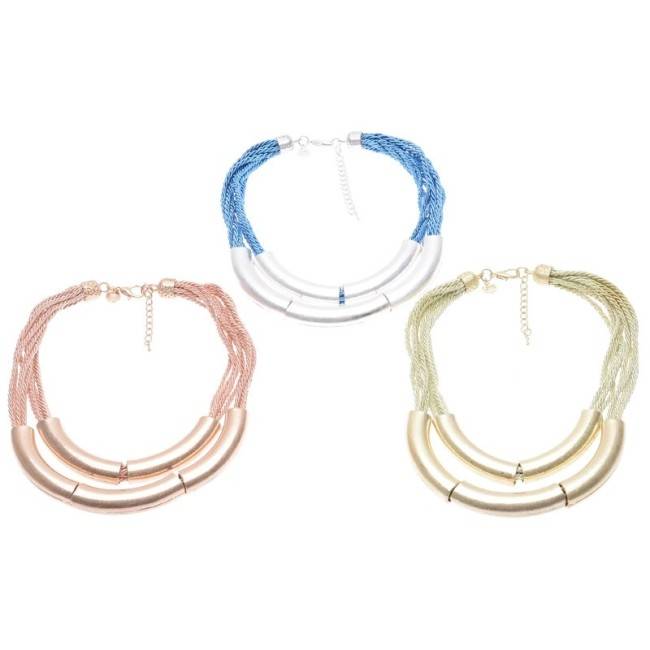 GARGANTILLA CORDONES METAL