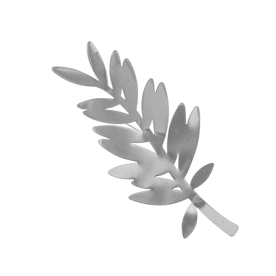 METAL SPLIT BROOCH