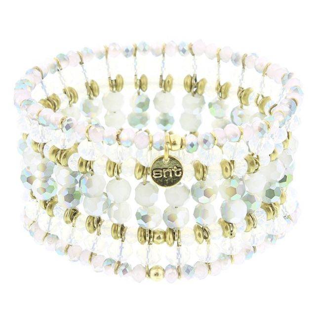 ELASTIC METAL CRYSTALS BRACELET