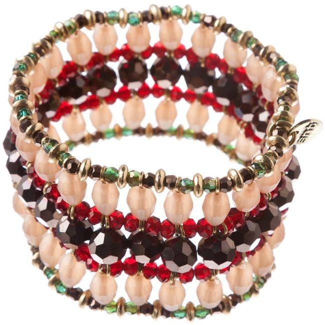 FACETED CRYSTALS ELECTRIC BRACELET